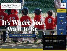 Tablet Screenshot of collingswood.com